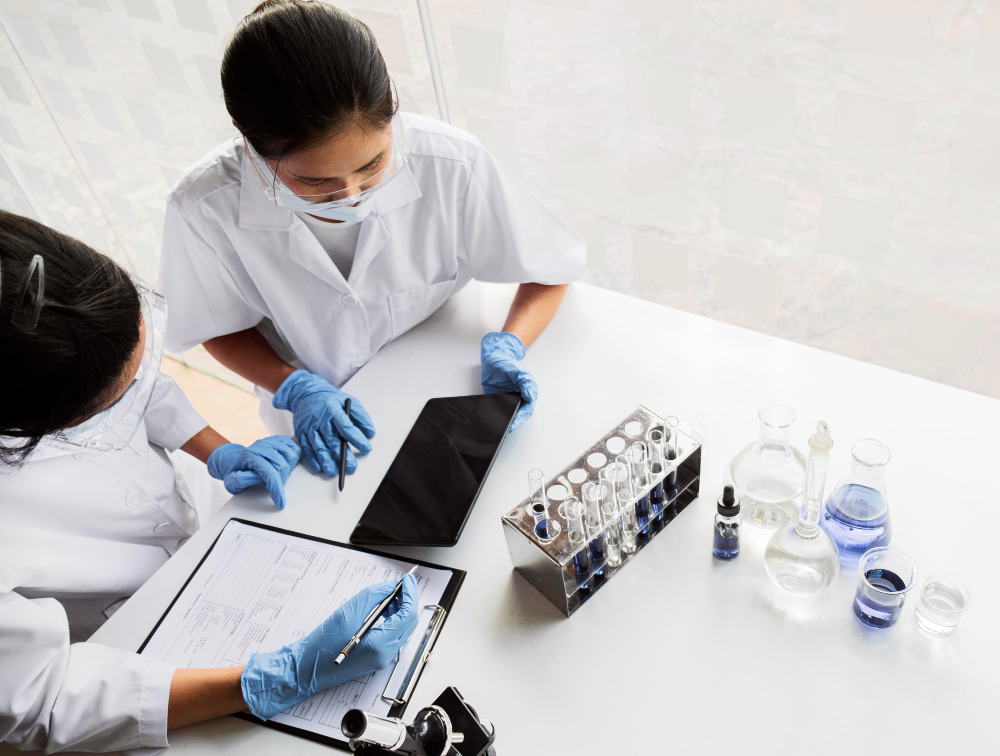 Patient receiving stem cell therapy evaluation in Woodland Park NJ