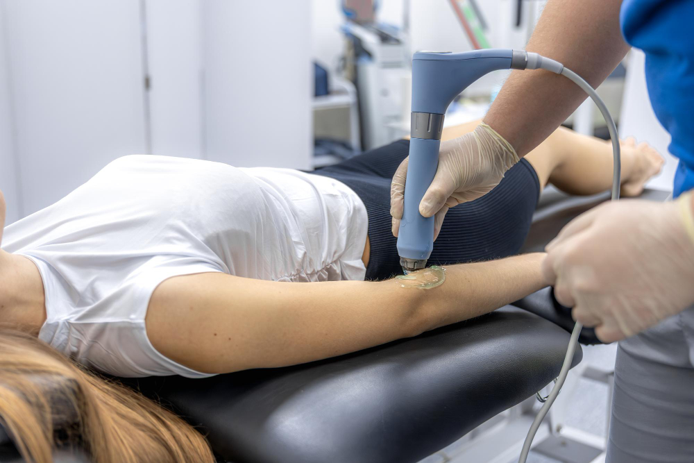 Radiofrequency ablation procedure for chronic nerve pain relief and joint pain treatment