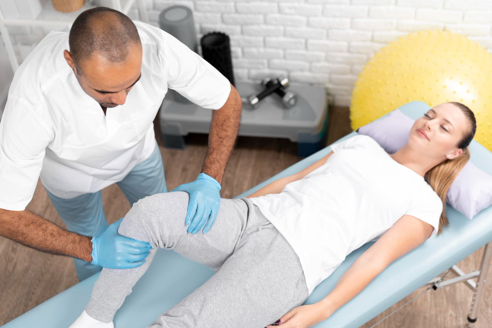 Sciatica symptoms including lower back pain leg pain numbness and nerve discomfort